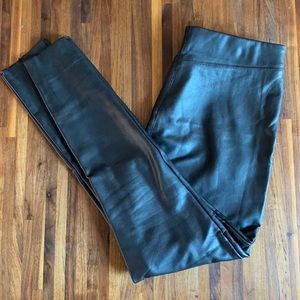 Topshop faux leather pants
